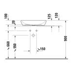 Waskom Duravit D-Neo Opbouw Ovaal 60x40x12.5 cm Hoogglans, Ophalen of Verzenden, Nieuw
