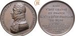 Brons medaille v Gayrard, auf Charles Philippe Frankreich..., Postzegels en Munten, Penningen en Medailles, Verzenden