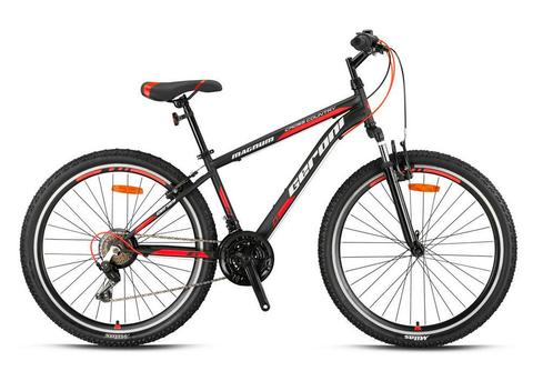 Geroni Magnum 24 inch mountainbike 21 Speed Zwart Rood 2024!, Fietsen en Brommers, Fietsen | Jongens, Nieuw, Ophalen of Verzenden