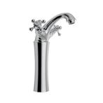 Wastafelmengkraan Sapho Antea 2-knop Gebogen Hoog 24.5 cm, Ophalen of Verzenden, Nieuw, Chroom, Kraan