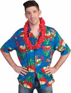 Hawaiiblouse Blue Sunset, Hobby en Vrije tijd, Feestartikelen, Ophalen of Verzenden, Nieuw