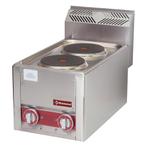 Kookfornuis | Elektrisch | 2 Platen | 4kW | 330x600x290(h)mm, Verzenden, Nieuw in verpakking