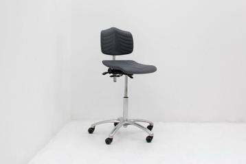 Werkstoel Mmax - grijs - 5-poots chroom beschikbaar voor biedingen