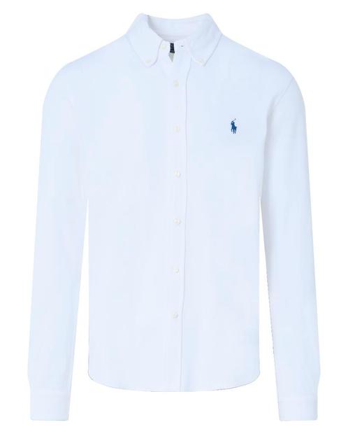 -30% Ralph Lauren  Polo Ralph Lauren Casual overhemd met lan, Kleding | Heren, Overhemden, Wit, Nieuw, Verzenden