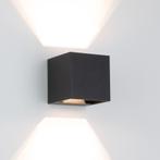 Wandlamp Shift up- en downlighter muurlamp zwart incl. LED, Nieuw, Verzenden