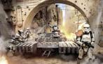 Star Wars Tanktrooper fotobehang, vliesbehang 400 x 250 cm, Nieuw, Wanddecoratie, Verzenden