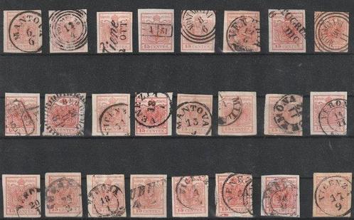 Italiaanse oude staten - Lombardije Venetië 1850 - De eerste, Postzegels en Munten, Postzegels | Europa | Oostenrijk