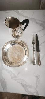 Christofle - Kruik (4) - Verzilverd, Staal - Kan van