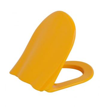 Toiletbril BWS Ducky 37 x 30.3 Cm Geel beschikbaar voor biedingen