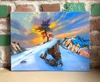 Sergey Kolodyazhniy (XX-XXI) - Sunset in the mountains