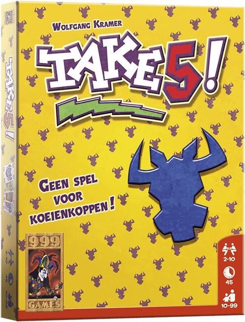 Take 5! - Kaartspel | 999 Games - Kaartspellen, Hobby en Vrije tijd, Gezelschapsspellen | Kaartspellen, Nieuw, Verzenden