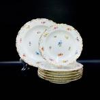 Meissen - First Choice - Biedermeier Floral Desert Service, Antiek en Kunst