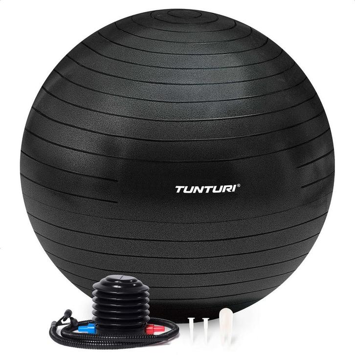 Tunturi Anti Burst Fitness bal met Pomp - Yoga bal 55 cm -, Sport en Fitness, Fitnessmaterialen, Zo goed als nieuw, Ophalen of Verzenden