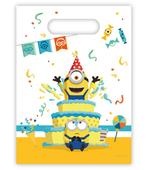 Minions Uitdeelzakjes Verjaardag 6st, Hobby en Vrije tijd, Feestartikelen, Verzenden, Nieuw