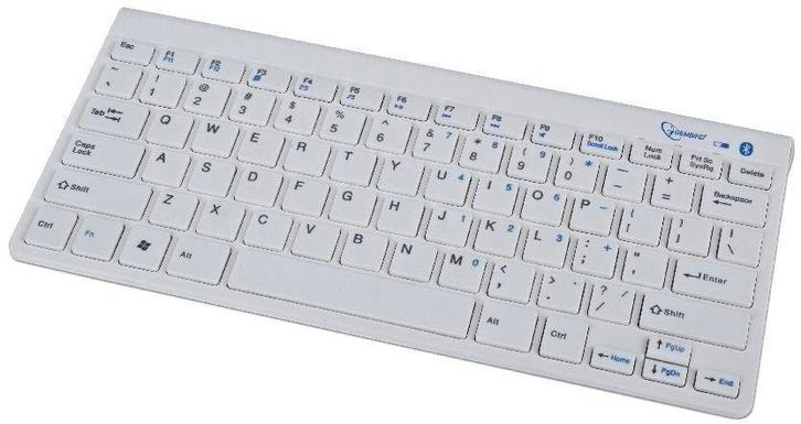 Gembird Slimline Bluetooth Draadloos Toetsenbord (Nieuw), Computers en Software, Toetsenborden, Nieuw, Verzenden