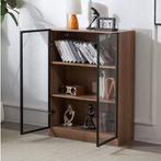 Glazen Vitrinekast met Verlichting – 3-Laags Displaykast, Verzenden, Nieuw