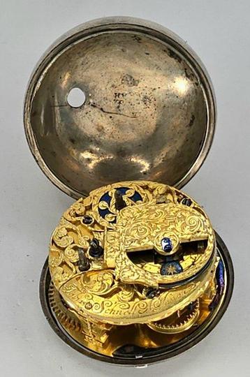 Tobias Schnell Tauer - Silber Sackspindeluhr - beschikbaar voor biedingen