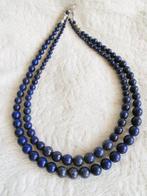 Lapis lazuli - Kralensnoer - (x2) Rajasthan