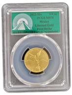 Gouden Mexican Libertad 1/4 oz 2022 PCGS MS70 gecertificeerd, Postzegels en Munten, Verzenden, Zuid-Amerika, Losse munt, Goud