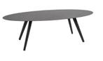 Ovale Tuintafel 240 cm Mojito Negro Keramiek Lesli Living, Tuin en Terras, Verzenden, Nieuw