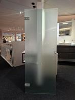 Satijn douchedeur melk glas, Ophalen, Nieuw, Douche