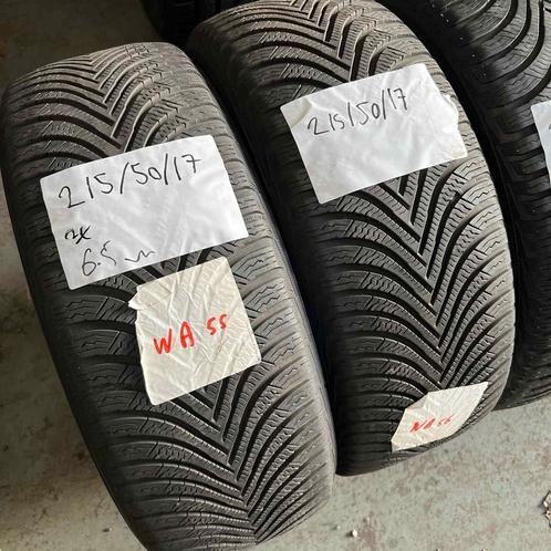 2 x Michelin Alpin 5 215-50-17 Winterbanden 6,5mm, Auto-onderdelen, Banden en Velgen, 17 inch, Winterbanden, 215 mm, Personenwagen