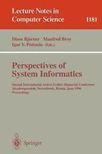Perspectives of System Informatics : Second Int. Bjrner,, Bjrner, Dines, Zo goed als nieuw, Verzenden