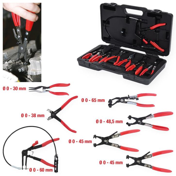 KS Tools Slangklemtangenset Automotive 7-delig, Auto diversen, Autogereedschap, Nieuw, Verzenden