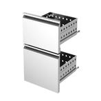 Ladenset | BarLine | RVS | 1 Grote Lade + 1 Kleine Lade |, Verzenden, Nieuw in verpakking