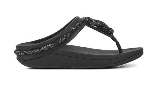 Fitflop discount slippers zwart