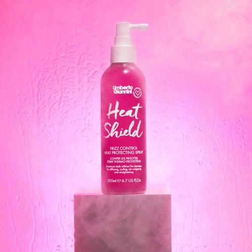 Umberto Giannini Curl Frizz Control Heat Shield - 200ml, Sieraden, Tassen en Uiterlijk, Uiterlijk | Haarverzorging, Gel, Wax, Haarlak of Mousse