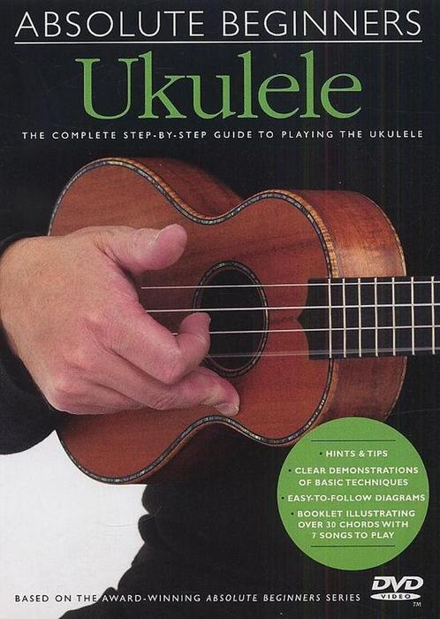 dvd film - Absolute Beginners Ukulele Multilanguage - Abs..., Cd's en Dvd's, Dvd's | Overige Dvd's, Zo goed als nieuw, Verzenden