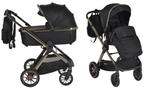 Cangaroo iClick Black 2-in-1 Kinderwagen Incl. Adapter, Verzenden, Nieuw