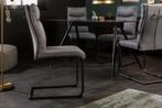 Moderne sledestoel COMFORT grijs met comforthandgreep -, Huis en Inrichting, Stoelen, Ophalen of Verzenden, Nieuw
