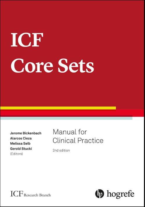 ICF Core Sets 9780889375727, Boeken, Schoolboeken, Zo goed als nieuw, Verzenden