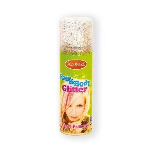 Haarspray kleur glitter multicolor (goodmark), Hobby en Vrije tijd, Feestartikelen, Feestartikel, Nieuw, Verzenden
