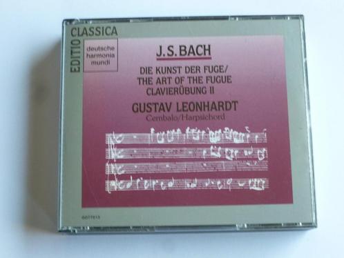 Bach - Die Kunst der Fuge / Gustav Leonhardt (2 CD), Cd's en Dvd's, Cd's | Klassiek, Verzenden