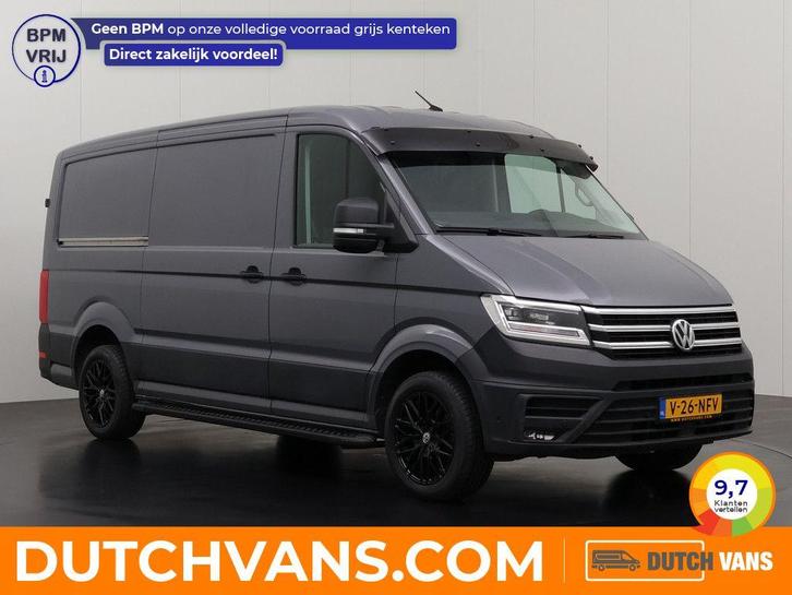 Volkswagen Crafter Bestelbus 2.0TDi | grijs, Auto's, Bestelauto's, Onderhoudsboekje, Lease, Automaat, BTW verrekenbaar, Diesel