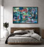 Frank Chiodo - Japanese garden - XXL, Antiek en Kunst, Kunst | Schilderijen | Modern