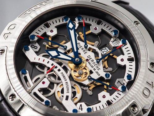 Pierre DeRoche - TNT Royal Retro - Zonder Minimumprijs -, Sieraden, Tassen en Uiterlijk, Horloges | Heren