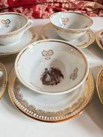 Véritable Porcelaine - P.L. - Kop en schotel (12) -, Antiek en Kunst