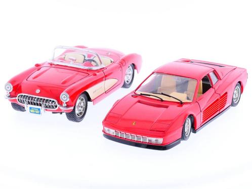 Schaal 1:24 Bburago BU26014R Ferarri         Testarossa 1..., Hobby en Vrije tijd, Modelauto's | 1:24, Gebruikt, Bburago, Ophalen of Verzenden
