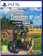 Playstation 5 Farming Simulator 22: Platinum Edition, Verzenden, Zo goed als nieuw