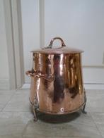 Pot - Koper - ketel, doofpot, Antiek en Kunst