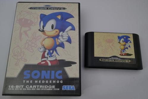 Sonic the Hedgehog (MD CB), Spelcomputers en Games, Games | Sega, Zo goed als nieuw, Verzenden