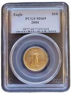 Gouden American Eagle 1/4 oz 2004 PCGS MS69 gecertificeerd, Postzegels en Munten, Munten | Amerika, Verzenden, Midden-Amerika