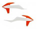 Cycra radiator kappen Wit / Oranje KTM SX 125/150/250 19- &, Ophalen of Verzenden, Nieuw