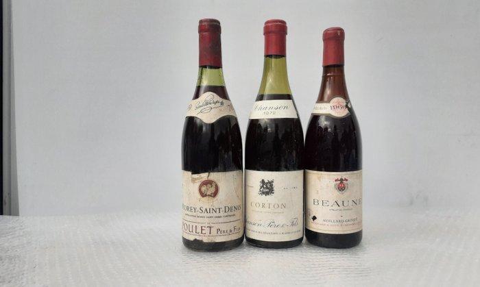 1978 Poulet Père & Fils Morey Saint Denis ;1972 Chanson Père, Verzamelen, Wijnen