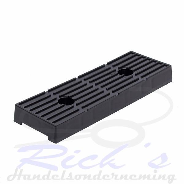 Bootkussen zwart kunststof 300x100mm, Watersport en Boten, Bootonderdelen, Nieuw, Ophalen of Verzenden