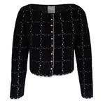 Friendly Sweater • zwart geruit vest • M, Kleding | Dames, Truien en Vesten, Nieuw, Maat 38/40 (M), Friendly Sweater, Zwart